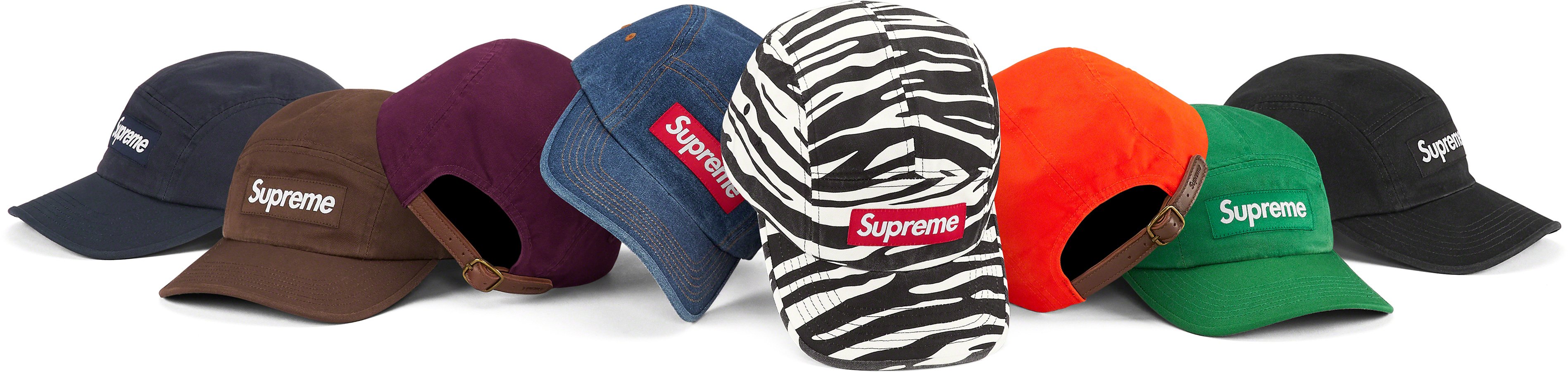 Washed Chino Twill Camp Cap - fall winter 2022 - Supreme