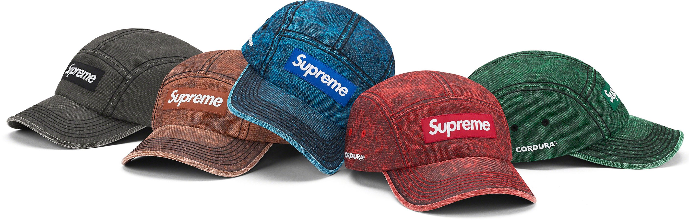 Washed Cordura Camp Cap - fall winter 2022 - Supreme