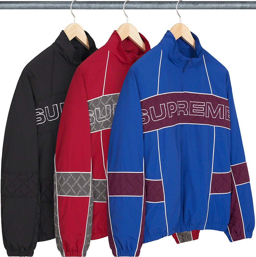 Jacquard Panel Track Jacket - fall winter 2022 - Supreme