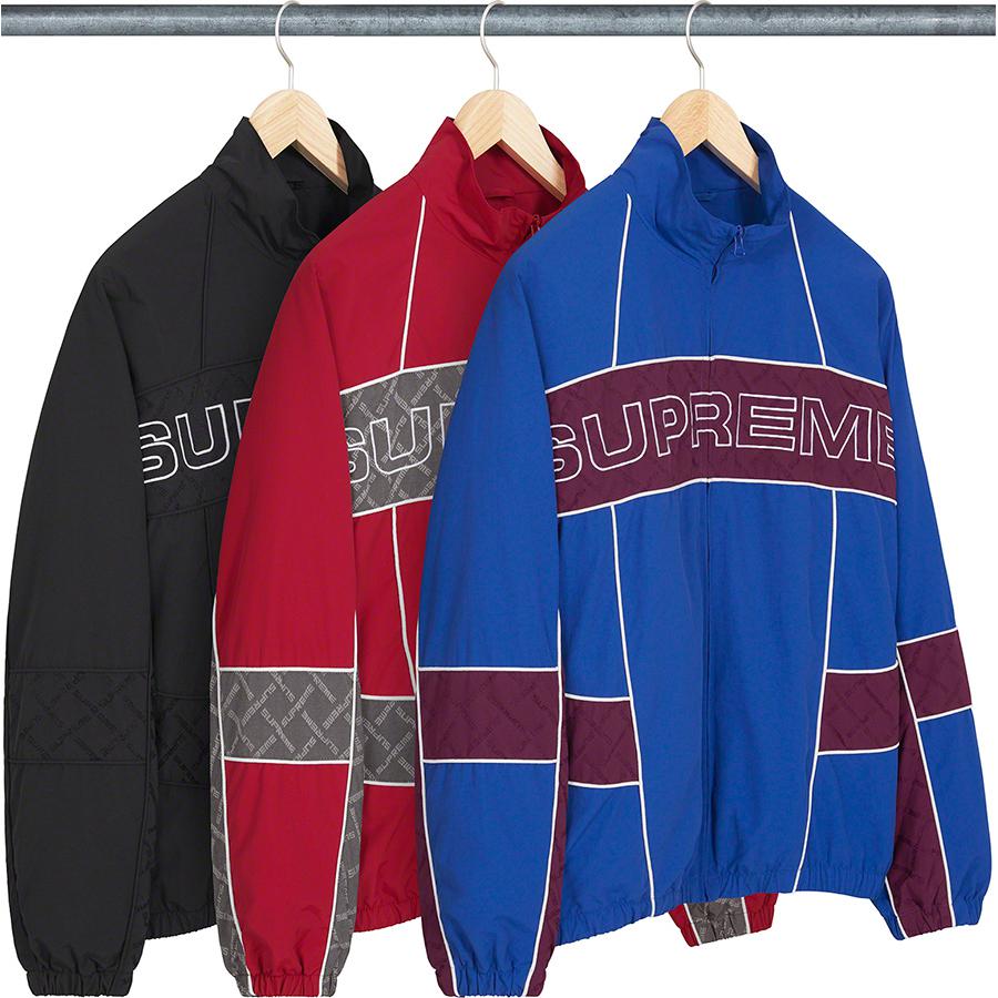 Supreme Jacquard Panel Track Jacket releasing on Week 1 for fall winter 2022