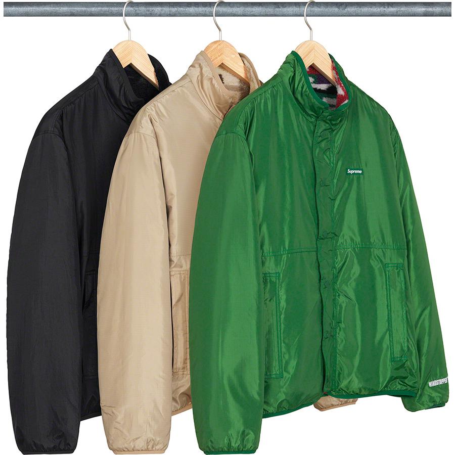 Details on Geo Reversible WINDSTOPPER Fleece Jacket  from fall winter
                                                    2022 (Price is $238)