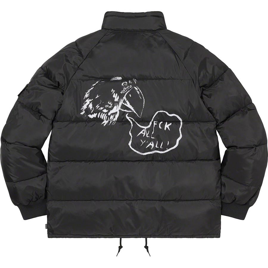 Details on Raymond Pettibon Mechanics Jacket  from fall winter
                                                    2022 (Price is $238)