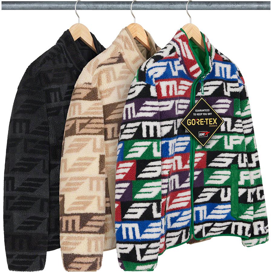 Supreme Geo Reversible WINDSTOPPER Fleece Jacket releasing on Week 14 for fall winter 2022