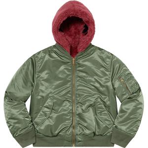 Faux Fur Reversible MA-1 - fall winter 2022 - Supreme