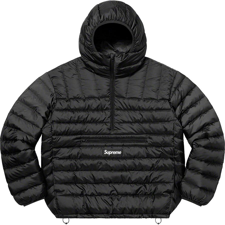 Details on Micro Down Half Zip Hooded Pullover  from fall winter
                                                    2022 (Price is $238)