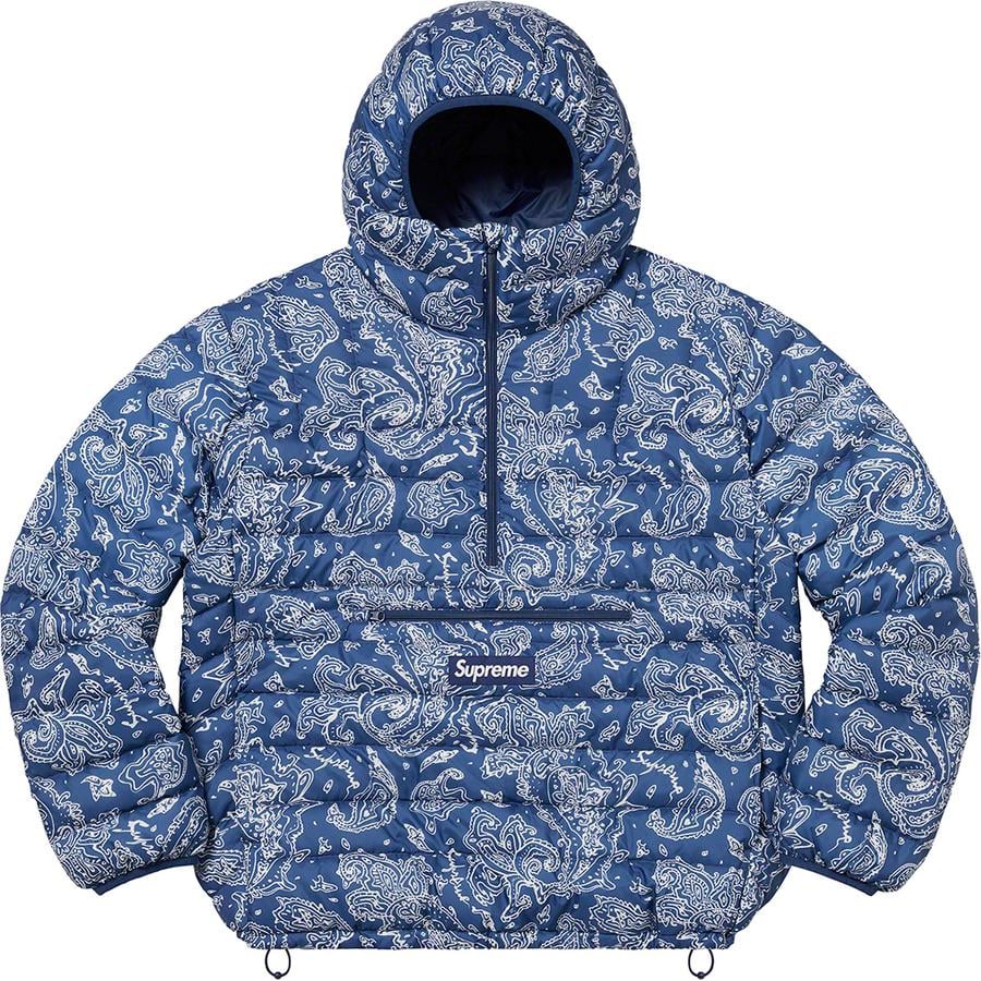 Details on Micro Down Half Zip Hooded Pullover  from fall winter
                                                    2022 (Price is $238)