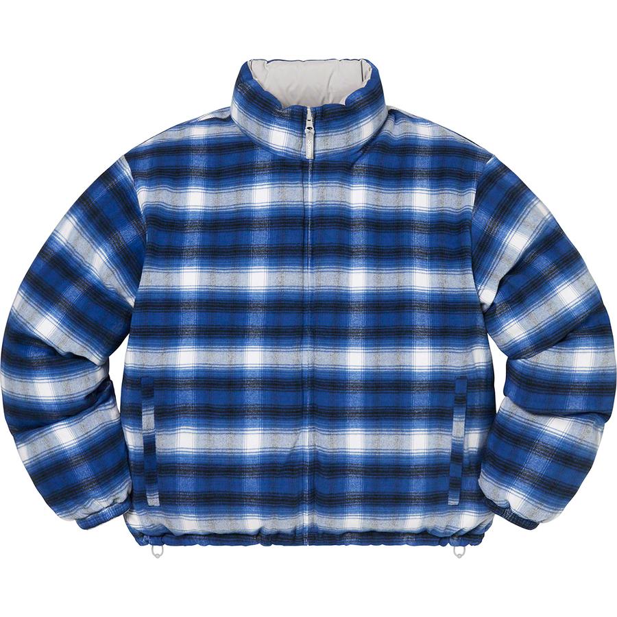 Details on Flannel Reversible Puffer Jacket  from fall winter
                                                    2022 (Price is $298)