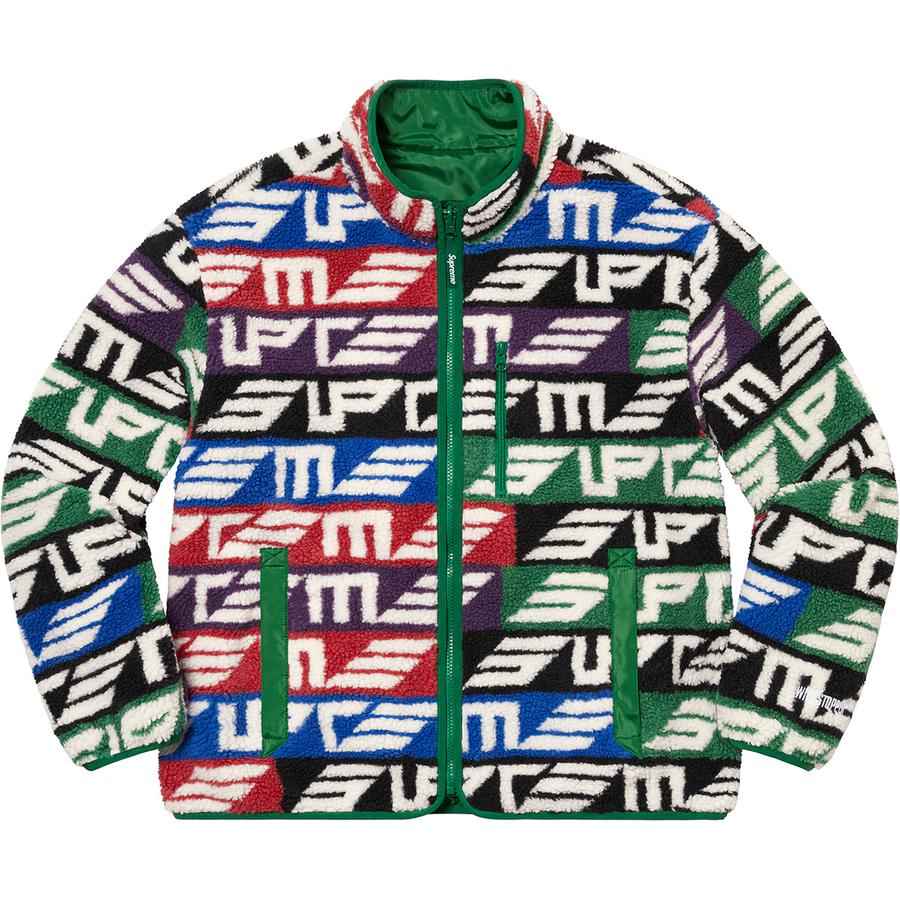 Supreme Geo Reversible WINDSTOPPER Fleece Jacket (FW22) - $238