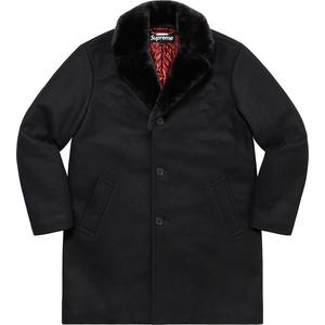 Fur Collar Car Coat - fall winter 2022 - Supreme