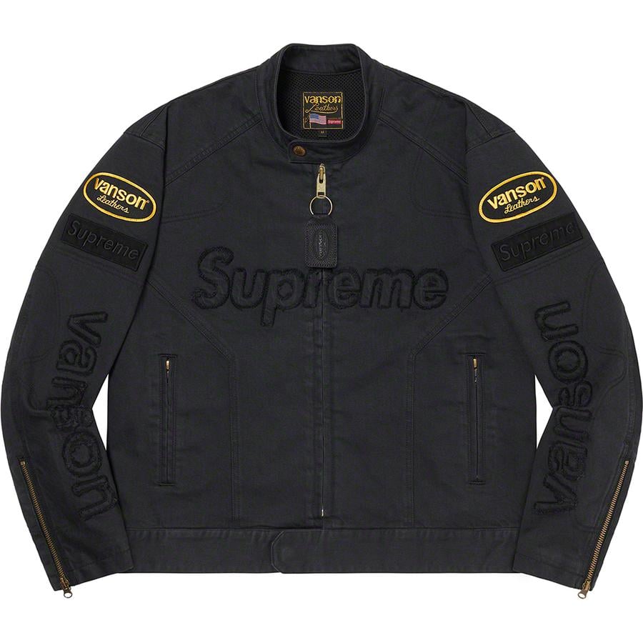 Vanson Leathers Cordura Denim Jacket - fall winter 2022 - Supreme