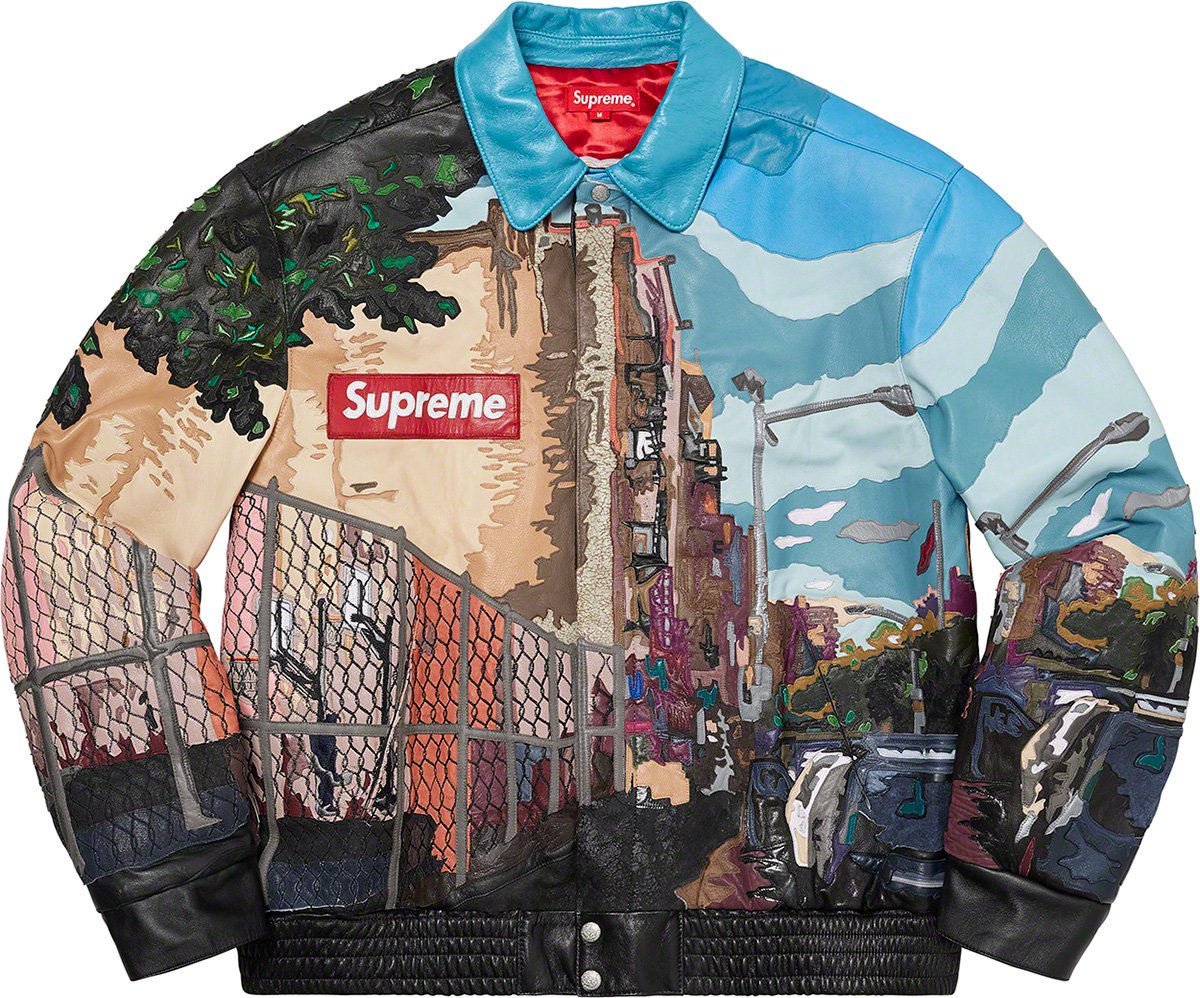 Jeff Hamilton Ridge Street Leather Jacket - fall winter 2022 - Supreme