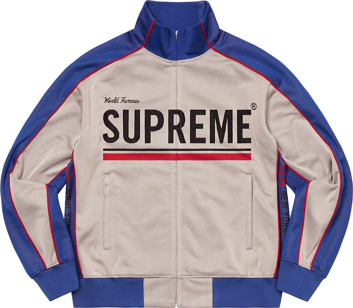 World Famous Jacquard Track Jacket - fall winter 2022 - Supreme