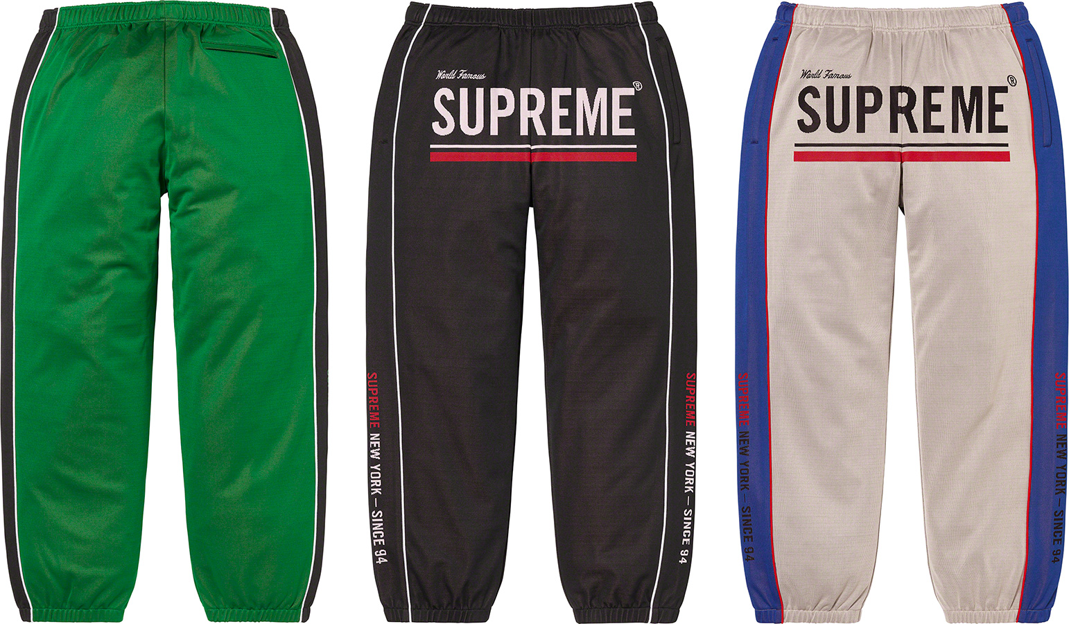 Supreme World Famous Jacquard Track Pant-