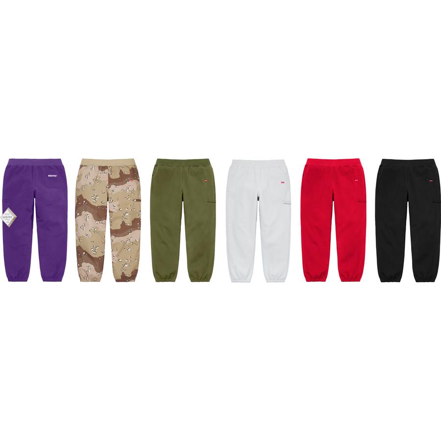 Supreme WINDSTOPPER Sweatpant for fall winter 22 season