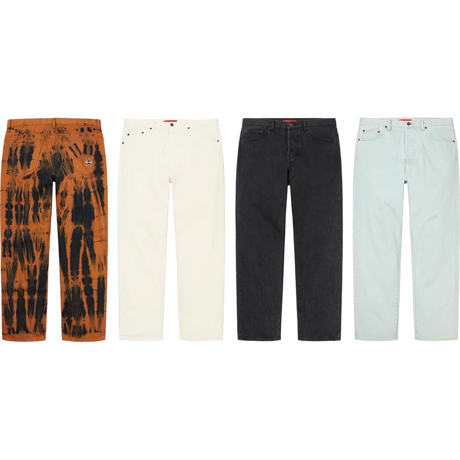 Supreme Regular Jean for fall winter 22 season