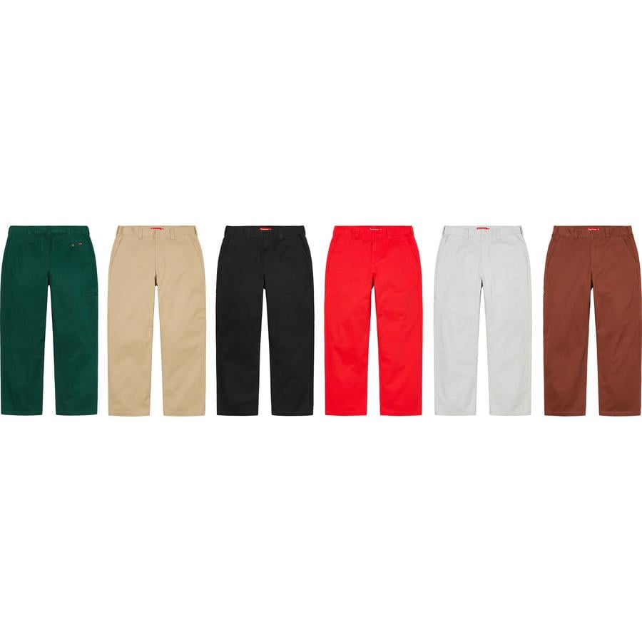 Supreme Work Pant for fall winter 22 season