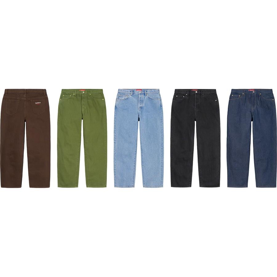 Supreme Baggy Jean releasing on Week 7 for fall winter 22