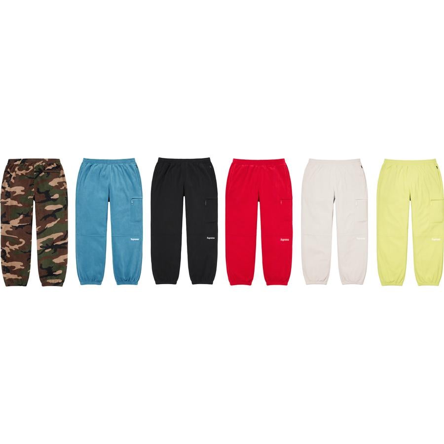 Supreme Polartec Pant for fall winter 22 season