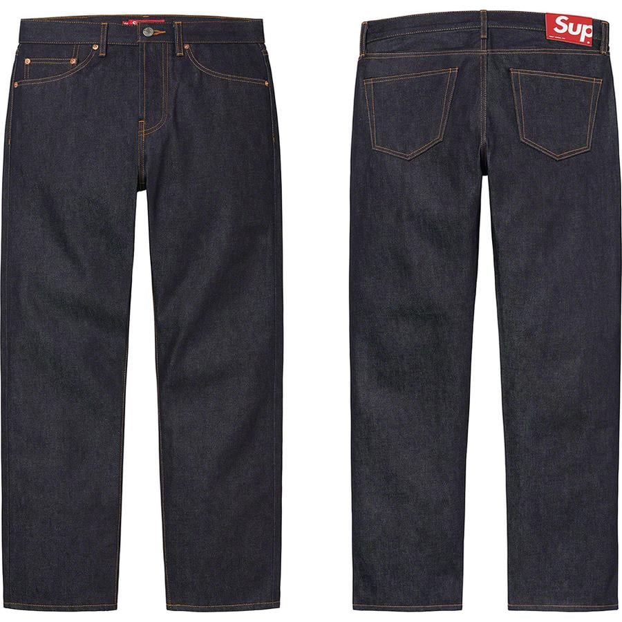 Supreme Rigid Slim Jean for fall winter 22 season