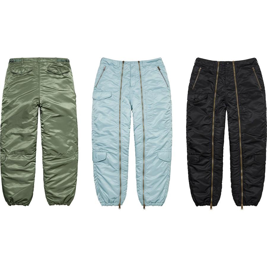 Supreme Nylon Flight Pant releasing on Week 12 for fall winter 2022