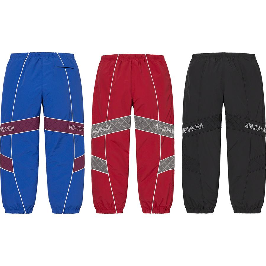 Supreme Jacquard Panel Track Pant releasing on Week 1 for fall winter 22