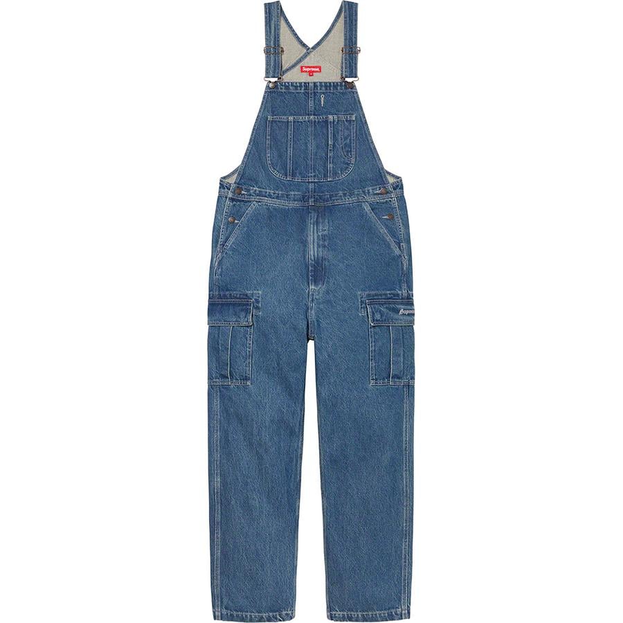 Details on Cargo Denim Overalls  from fall winter 2022 (Price is $198)