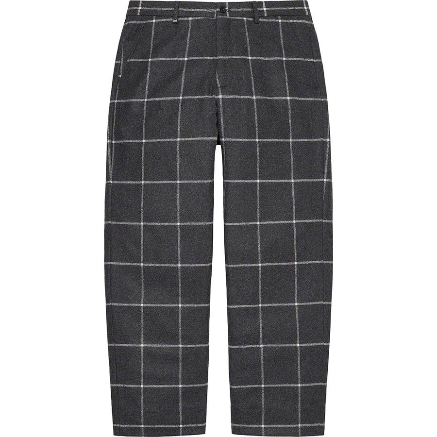 Details on Windowpane Wool Trouser  from fall winter
                                                    2022 (Price is $178)