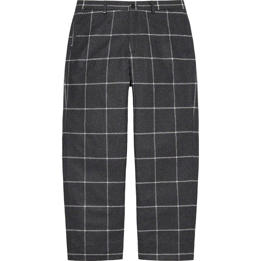 Details on Windowpane Wool Trouser  from fall winter
                                                    2022 (Price is $178)