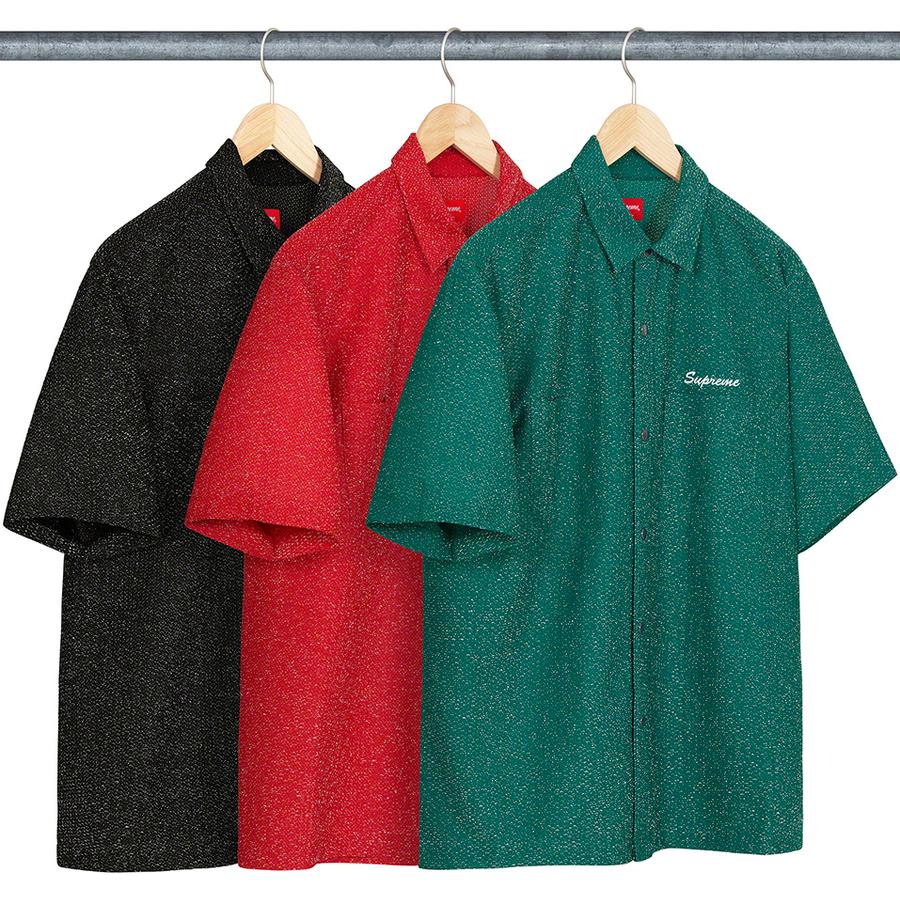 Supreme Lurex S S Shirt for fall winter 22 season