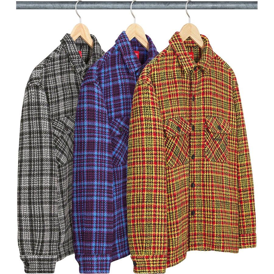Supreme Heavy Flannel Shirt released during fall winter 22 season