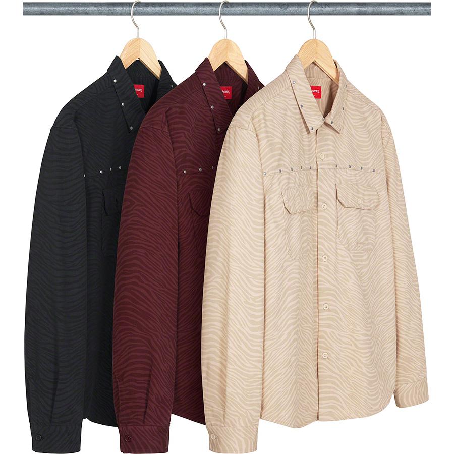 Supreme Studded Work Shirt released during fall winter 22 season
