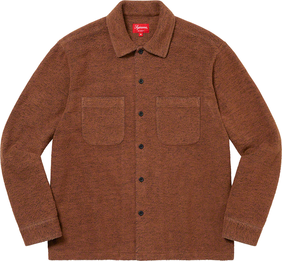 Brushed Flannel Twill Shirt - fall winter 2022 - Supreme