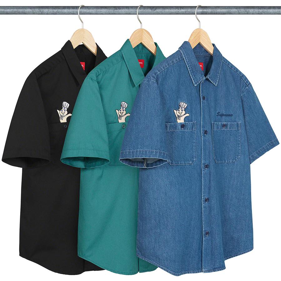 Supreme Doughboy S S Work Shirt releasing on Week 10 for fall winter 22