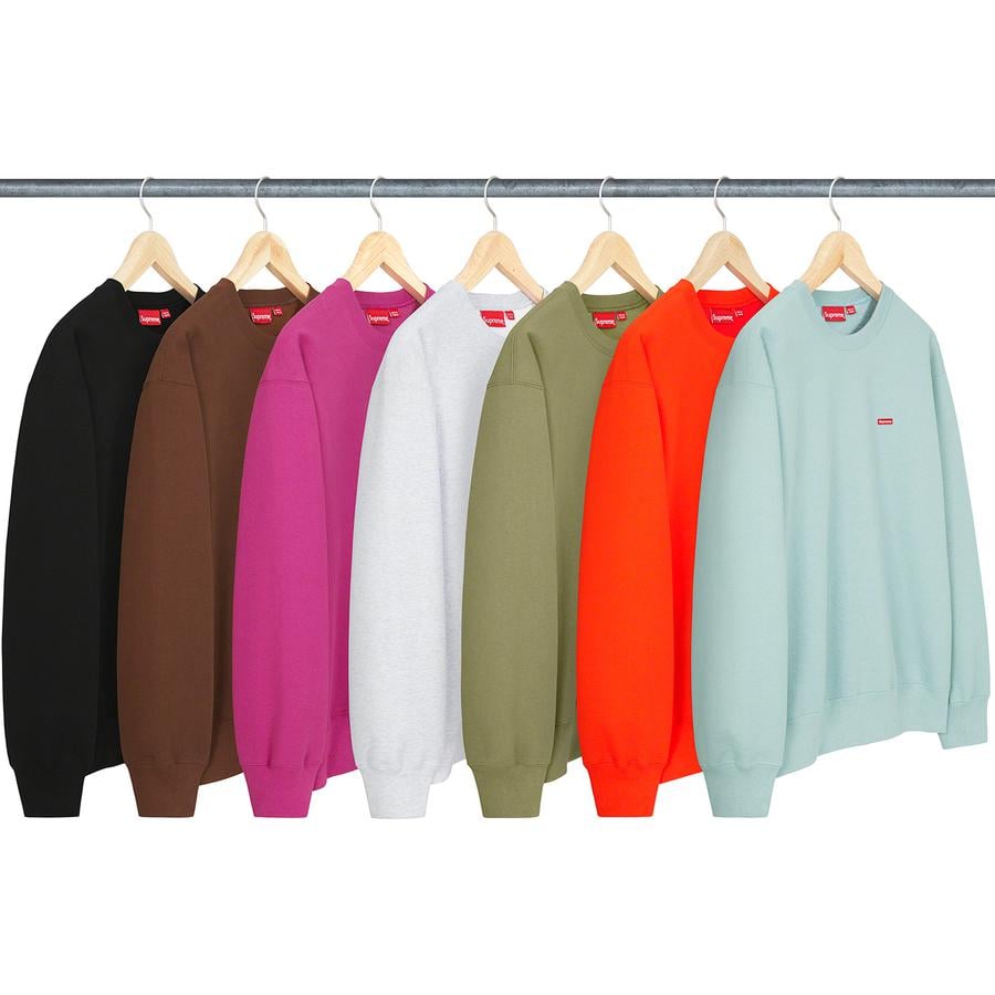 Supreme Small Box Crewneck releasing on Week 1 for fall winter 22