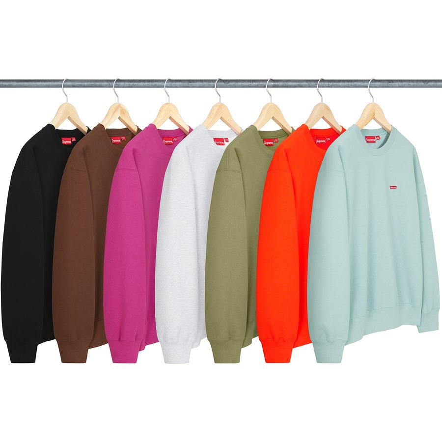 Supreme Small Box Crewneck for fall winter 22 season