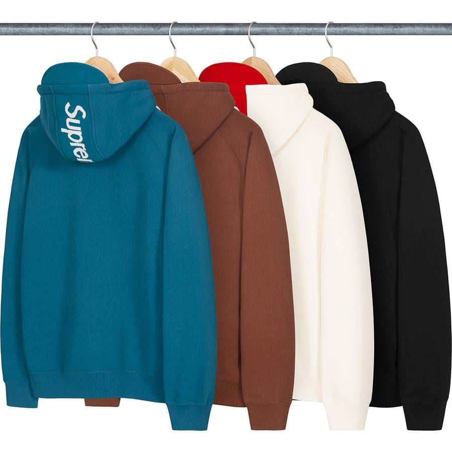 Supreme Brim Zip Up Hooded Sweatshirt for fall winter 22 season