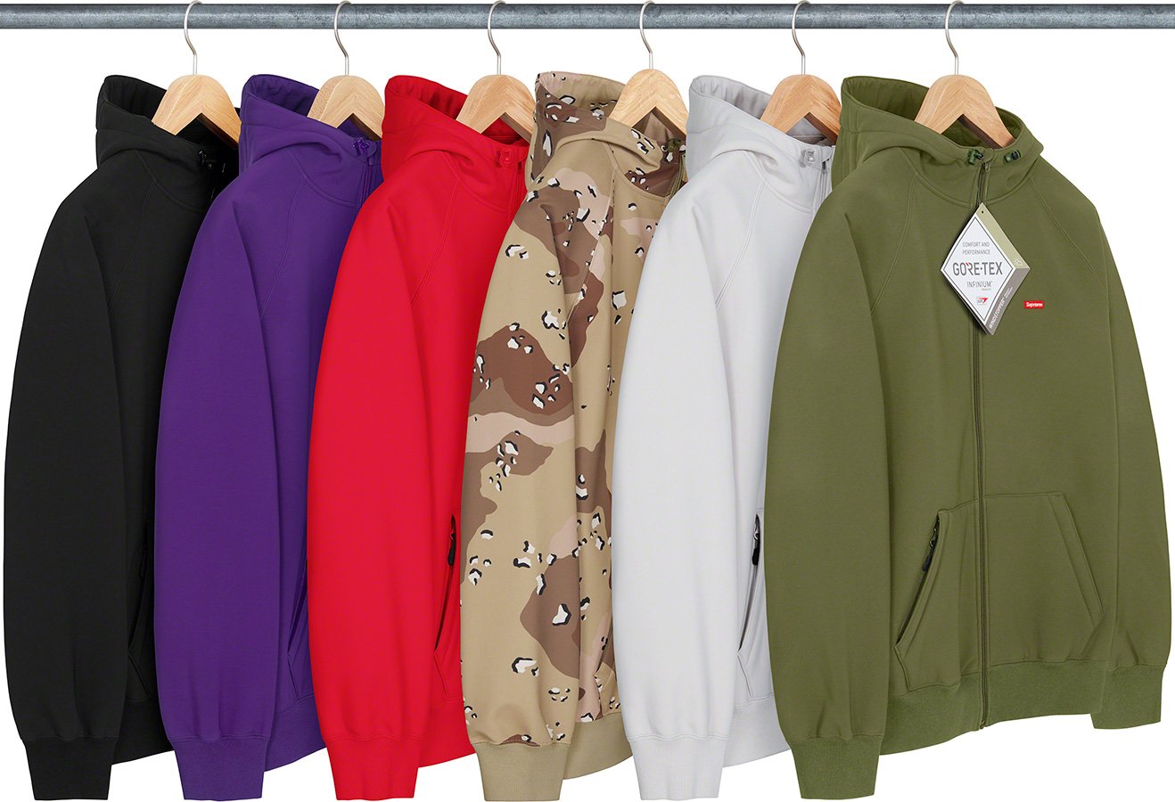 supreme Windstopper Hooded Sweatshirt