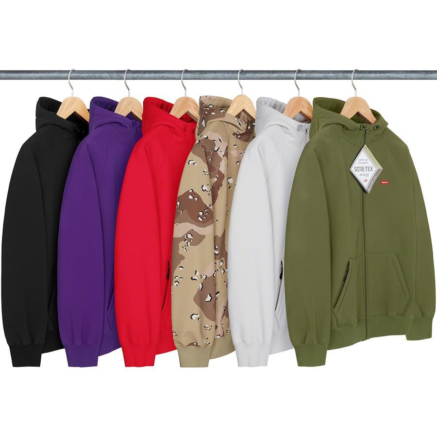 Supreme WINDSTOPPER Zip Up Hooded Sweatshirt releasing on Week 18 for fall winter 2022