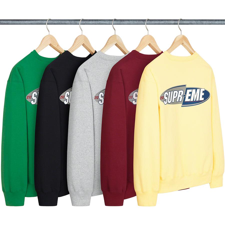 Supreme 212 Crewneck releasing on Week 10 for fall winter 22