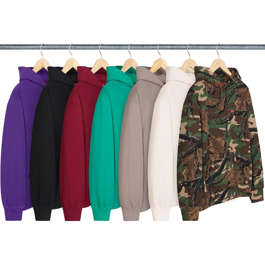 Supreme Small Box Hooded Sweatshirt for fall winter 22 season