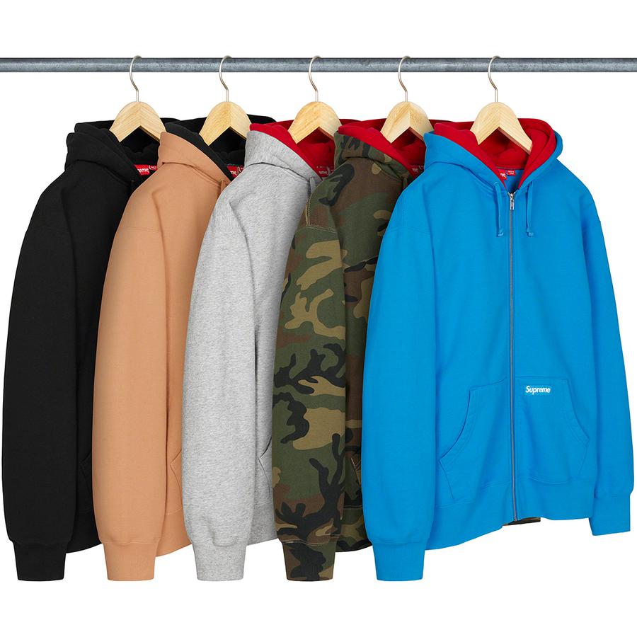 Supreme Double Hood Facemask Zip Up Hooded Sweatshirt for fall winter 22 season