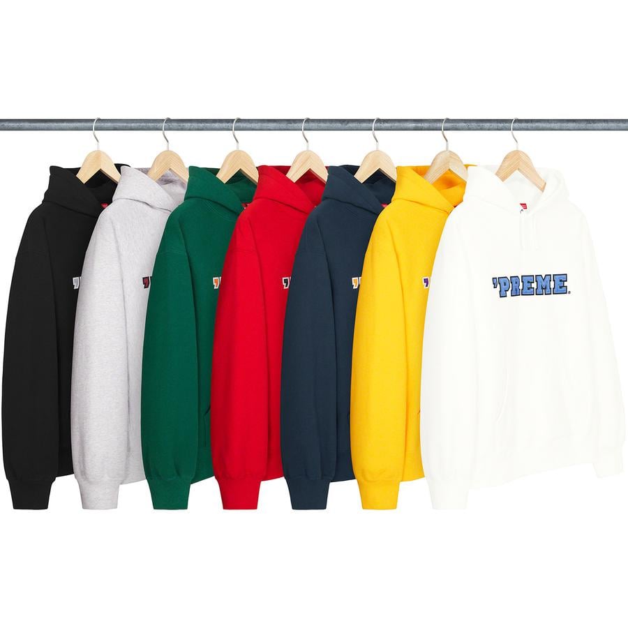 Supreme Preme Hooded Sweatshirt for fall winter 22 season