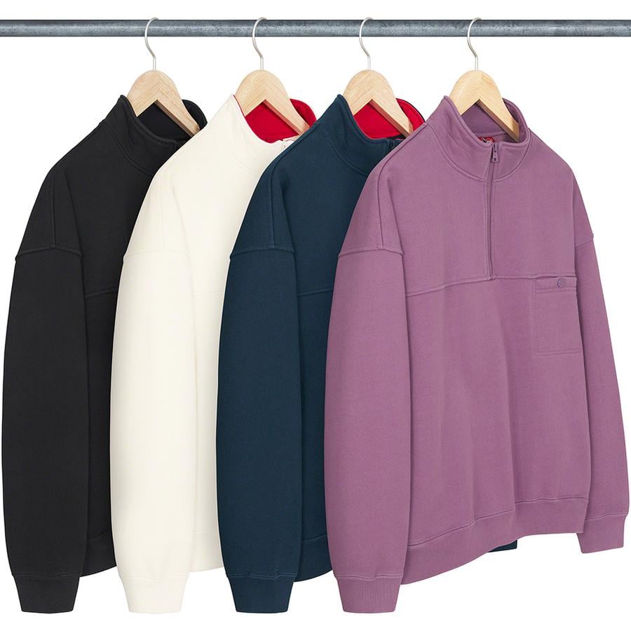 Washed Half Zip Pullover - fall winter 2022 - Supreme