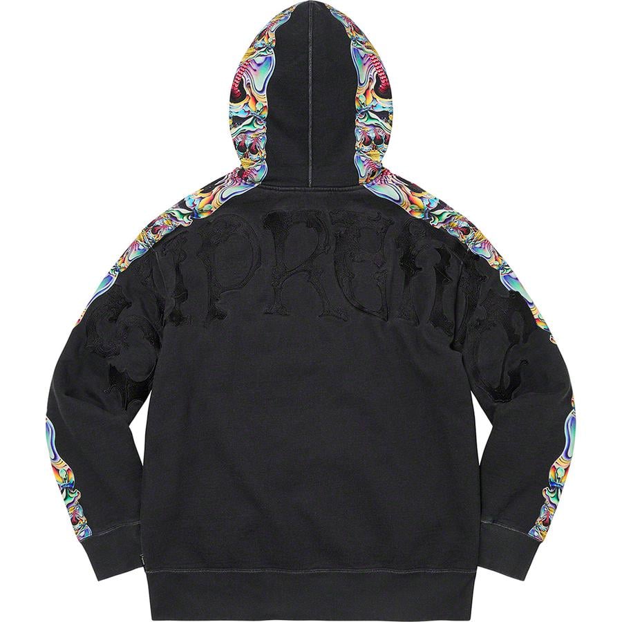 Details on Skulls Zip Up Hooded Sweatshirt  from fall winter
                                                    2022 (Price is $188)