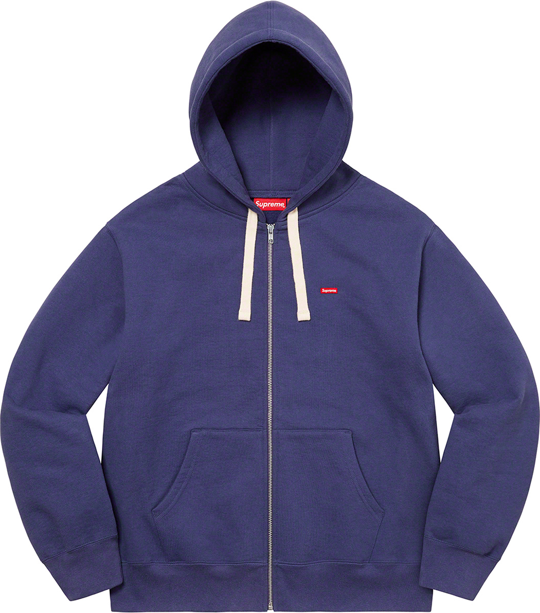 Supreme Small Box Drawcord Zip Up Hooded