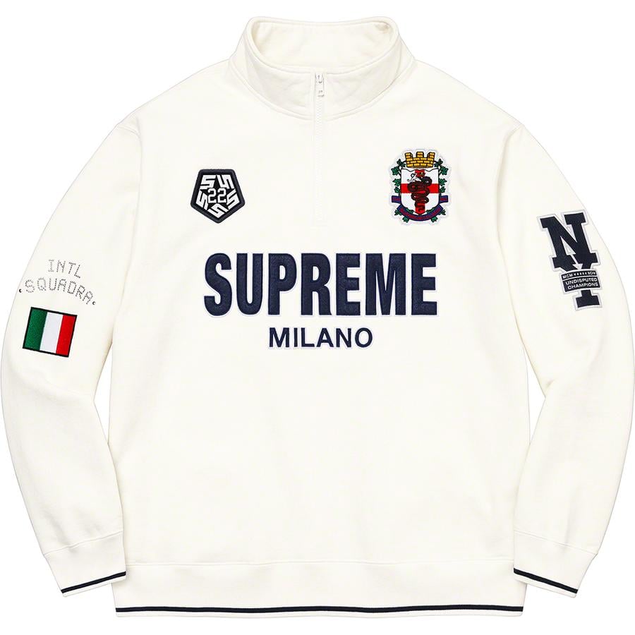 Details on Milano Half Zip Pullover  from fall winter
                                                    2022 (Price is $168)