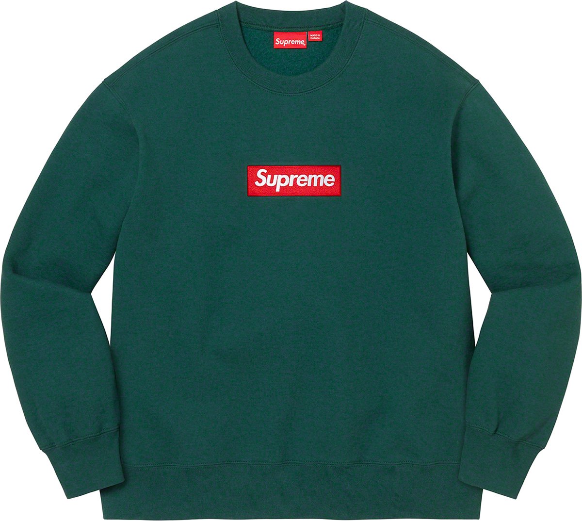 Supreme Box Logo Crewneck "Brown"