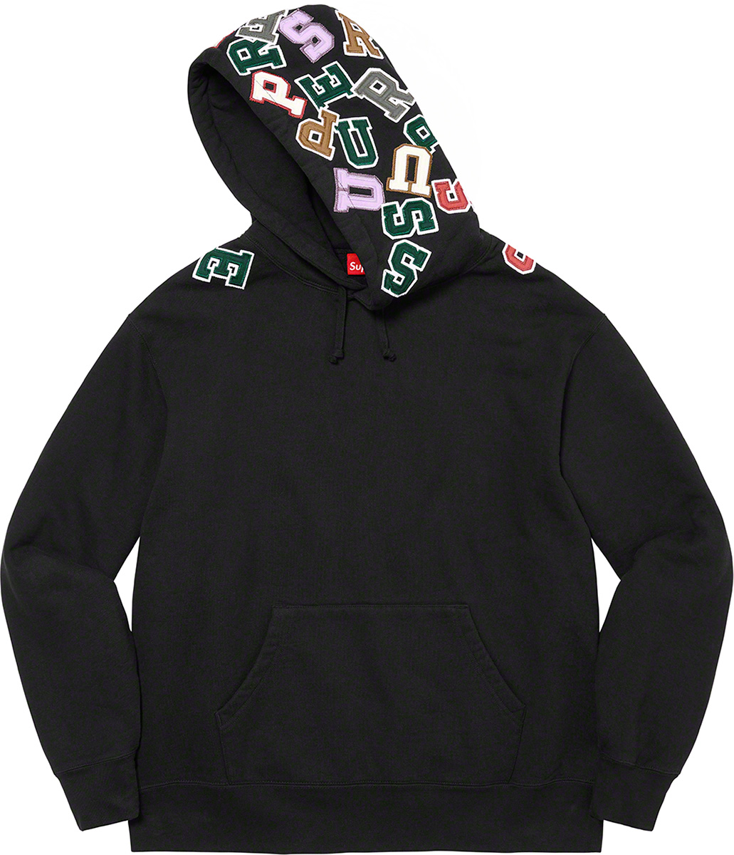 Scattered Appliqué Hooded Sweatshirt - fall winter 2022 - Supreme