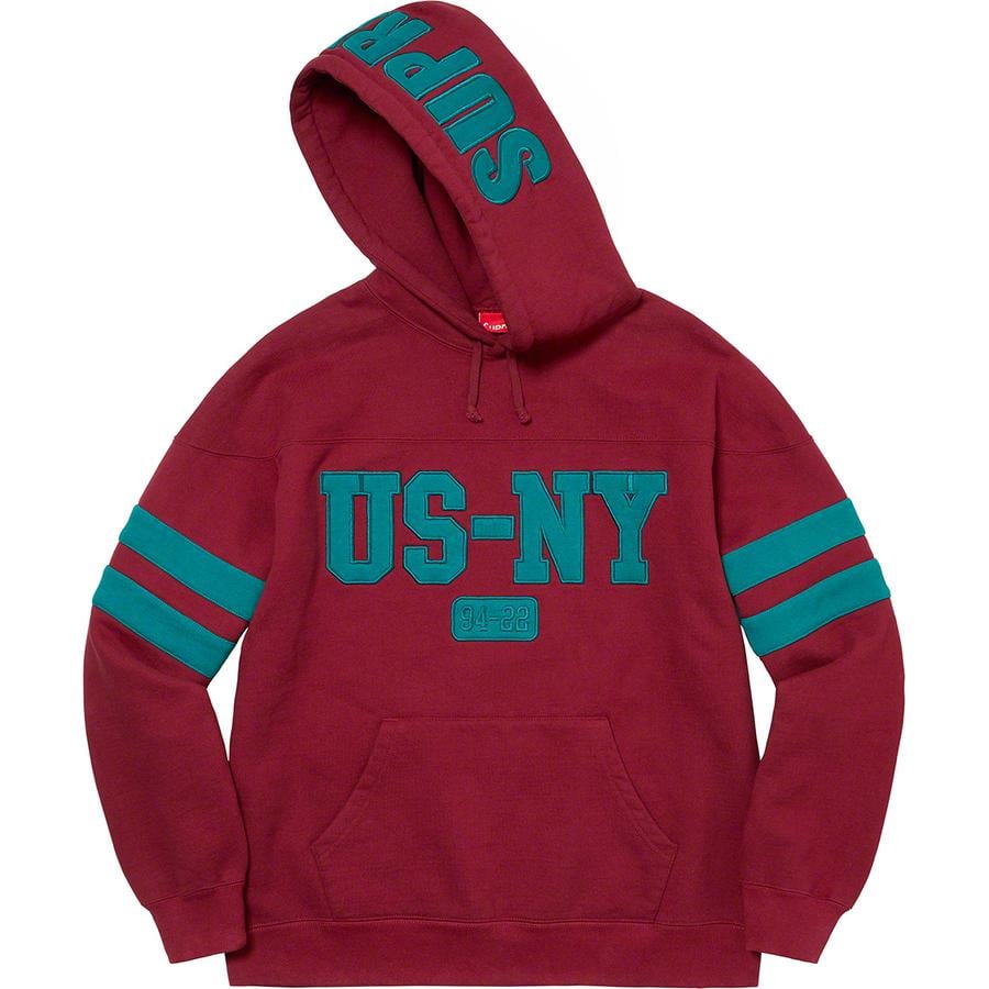 Details on US-NY Hooded Sweatshirt  from fall winter
                                                    2022 (Price is $168)