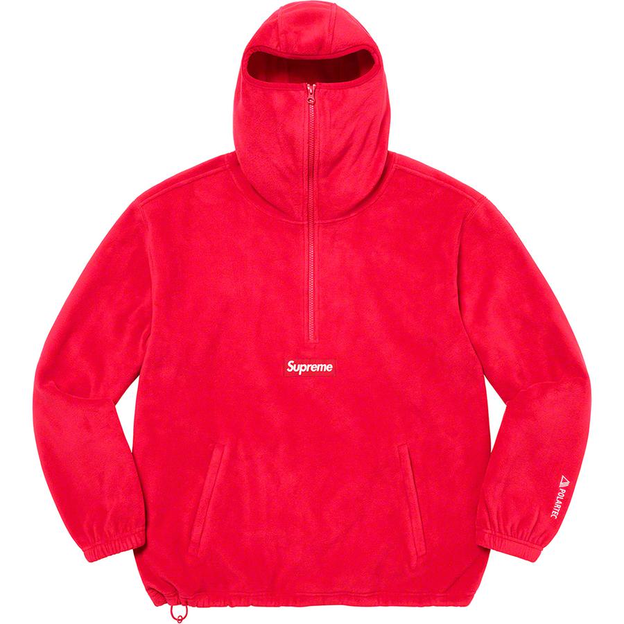 Details on Polartec Facemask Half Zip Pullover  from fall winter 2022